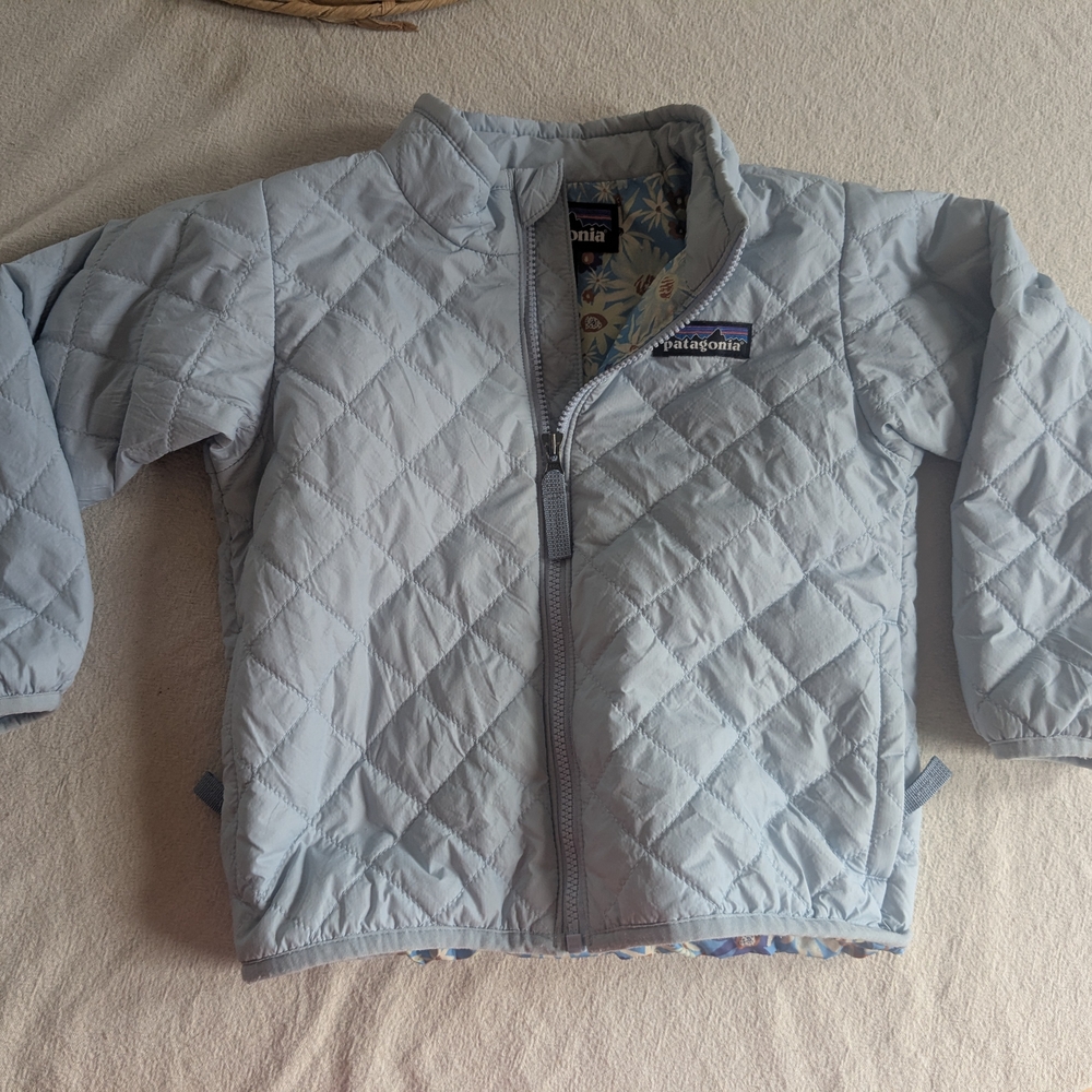 Patagonia Kids Nano Puff Jacket - Light Blue